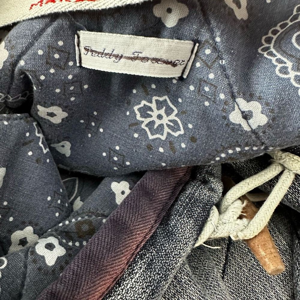 Free People by Dr. Collectors Reversible Denim Windbreaker - Picture 14 of 16